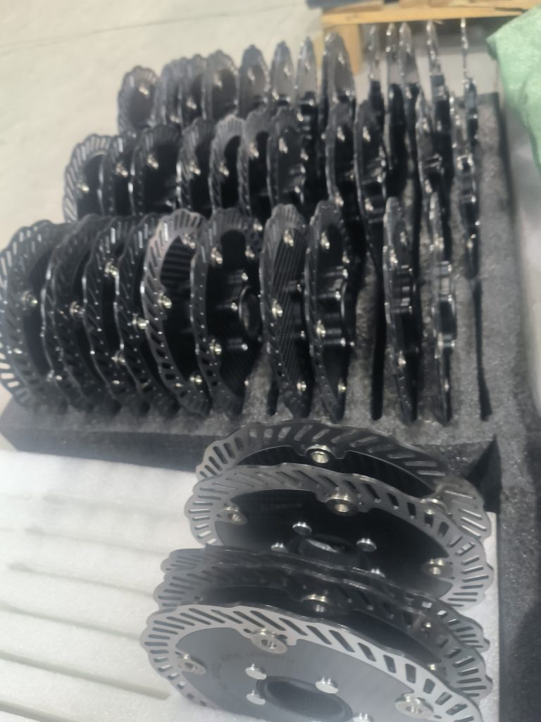 QUNKE bicycle brake rotor production batch